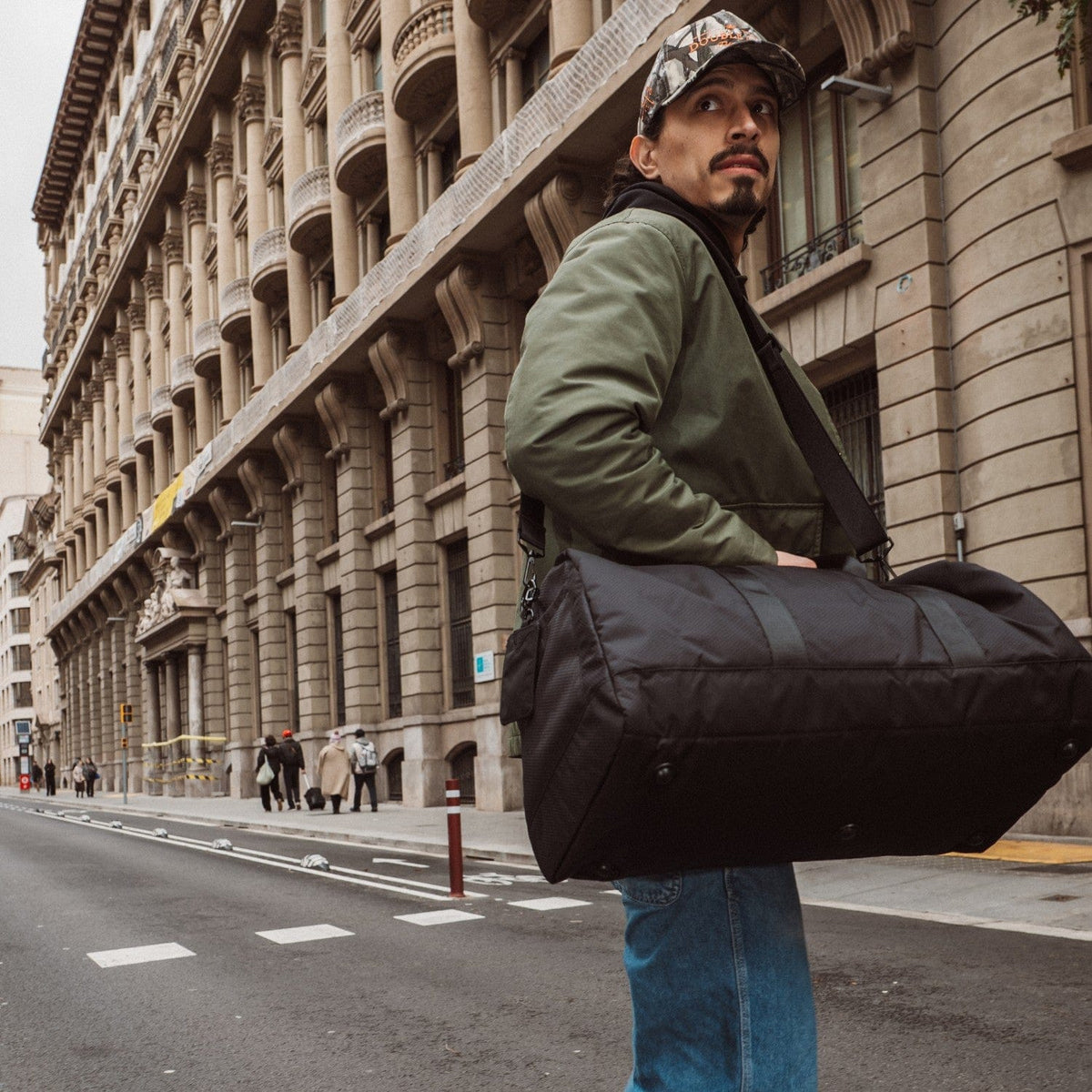 The Labadee Weekender | Waxed Canvas & Full-Grain Leather