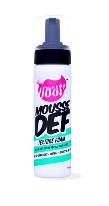 The~Douxs Mousse Def Texture Foam for Curly Hair, Define Curls, Reduce Frizz & Add Shine, Lightweight Styling Mousse for Natural Hair, 7 oz
