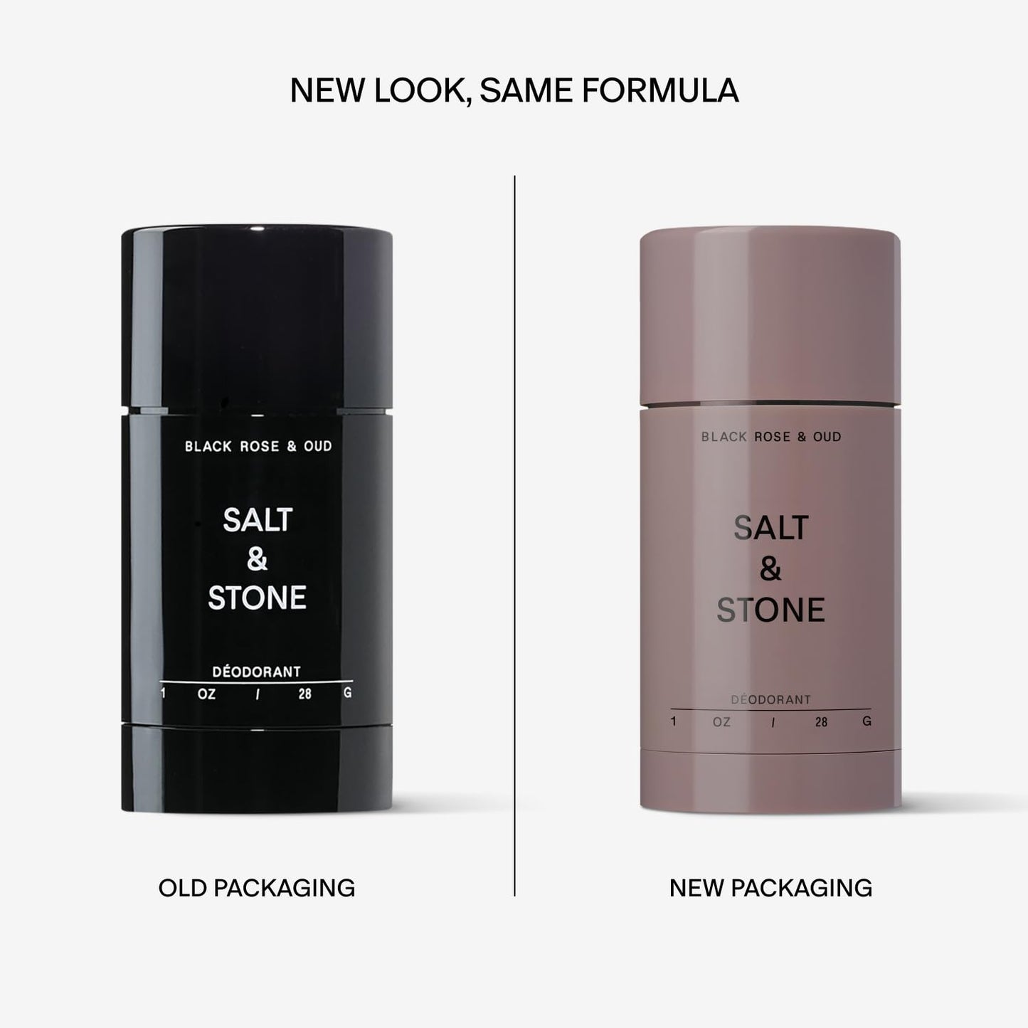 Salt & Stone Aluminum Free Deodorant | Extra Strength 48 Hour Protection for Women & Men | Made with Seaweed Extracts, Niacinamide & Prebiotics | Santal & Vetiver