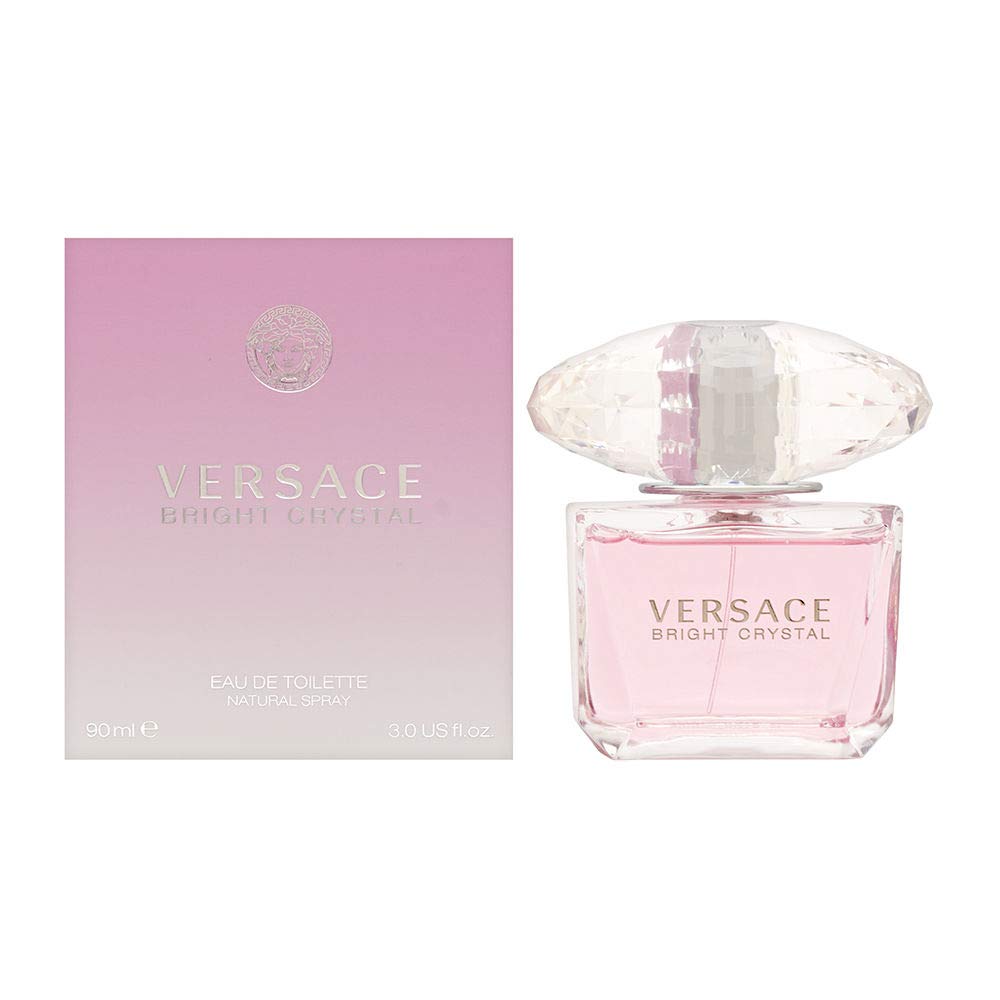 Versace Bright Crystal for Women Eau De Toilette Spray, Fresh, 0.3 Oz
