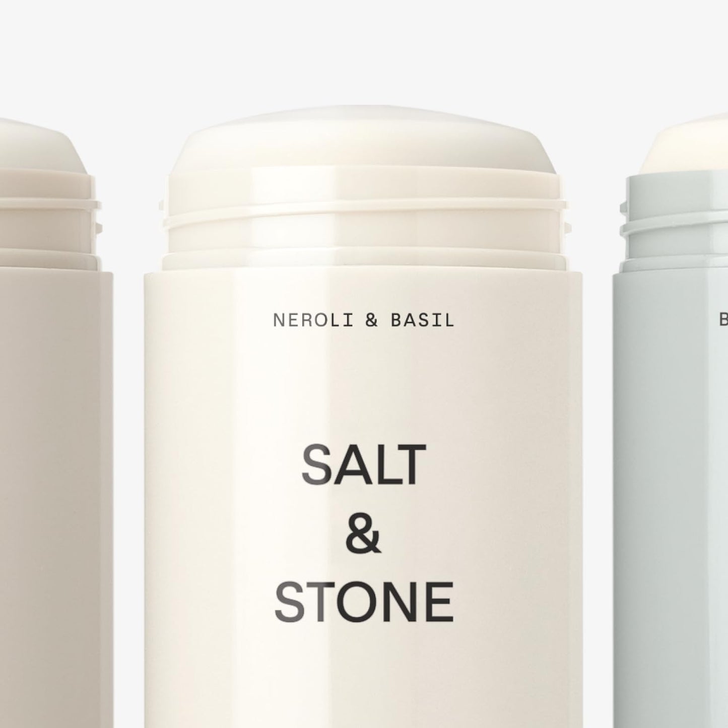 Salt & Stone Aluminum Free Deodorant | Extra Strength 48 Hour Protection for Women & Men | Made with Seaweed Extracts, Niacinamide & Prebiotics | Santal & Vetiver