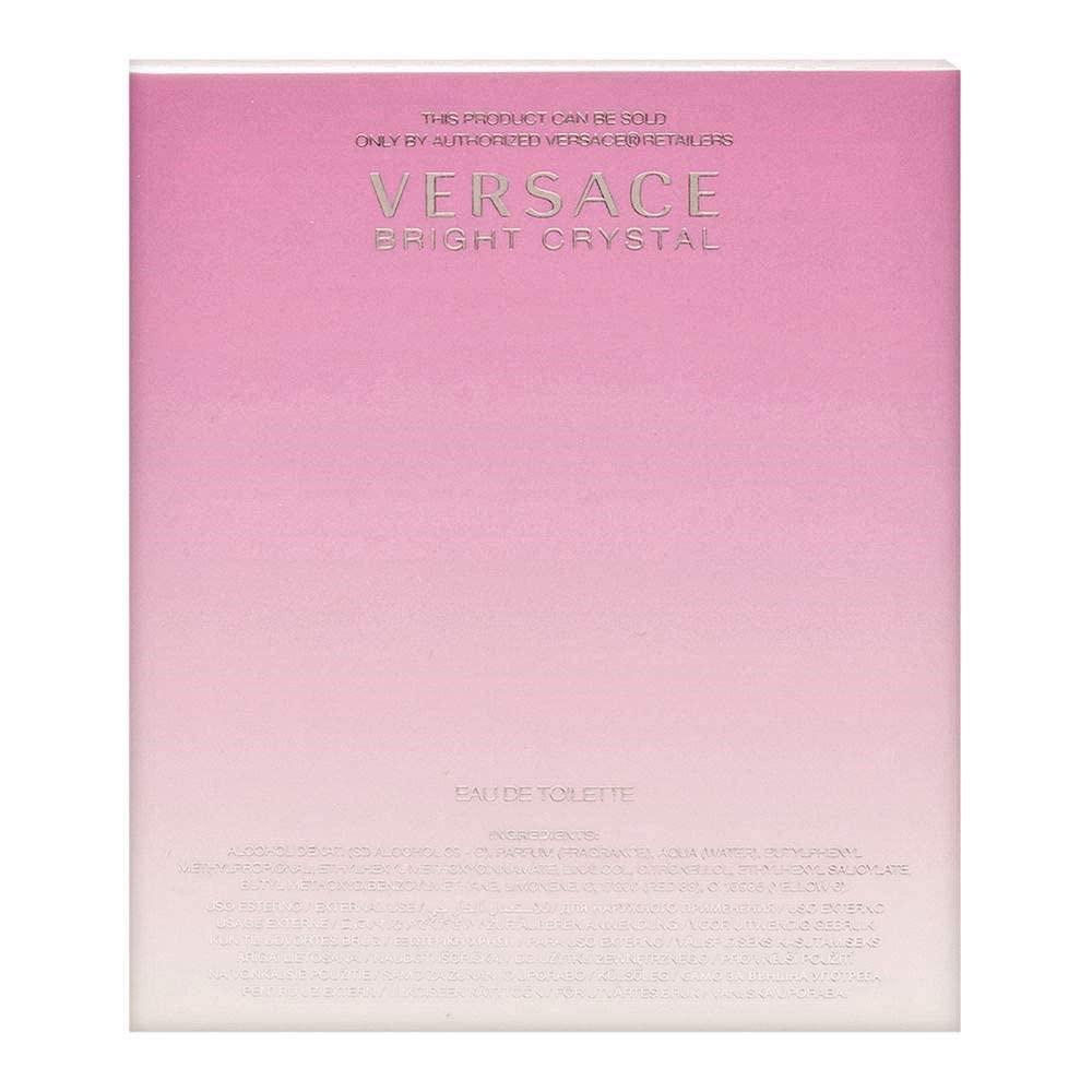 Versace Bright Crystal for Women Eau De Toilette Spray, Fresh, 0.3 Oz