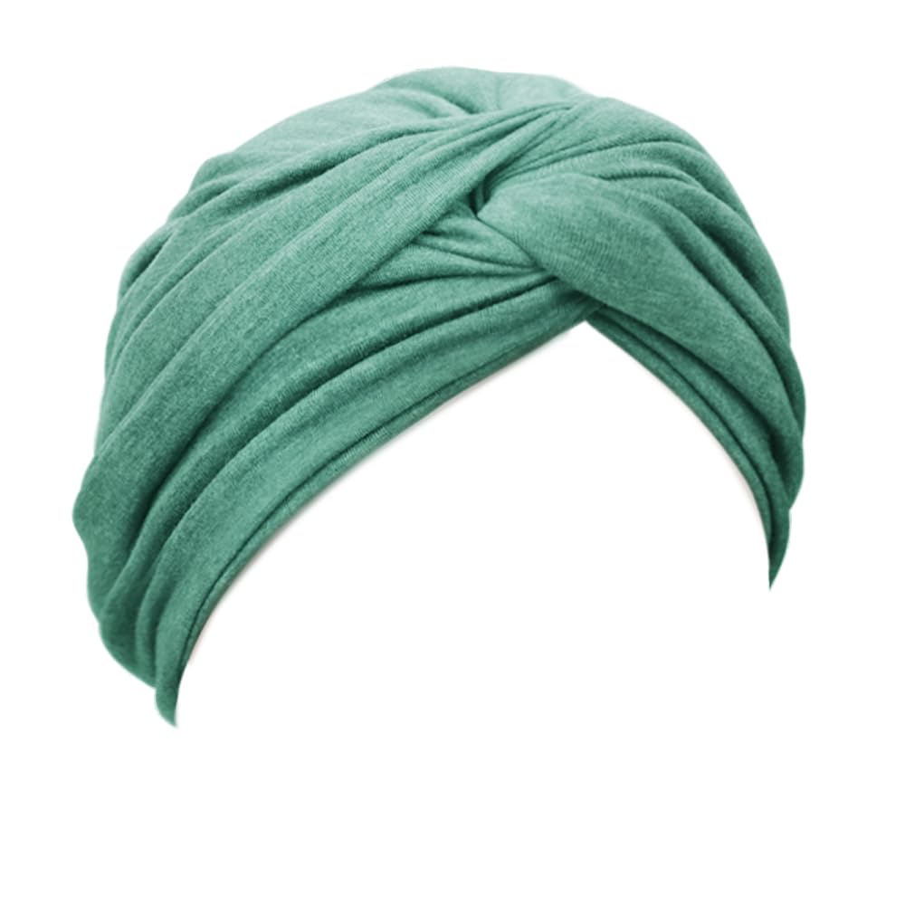 DRESHOW African Turban for Women Knotted Hairwraps for Sleeping Turban Headwraps Head Warmer Scarf for Black Women Chemo Cap