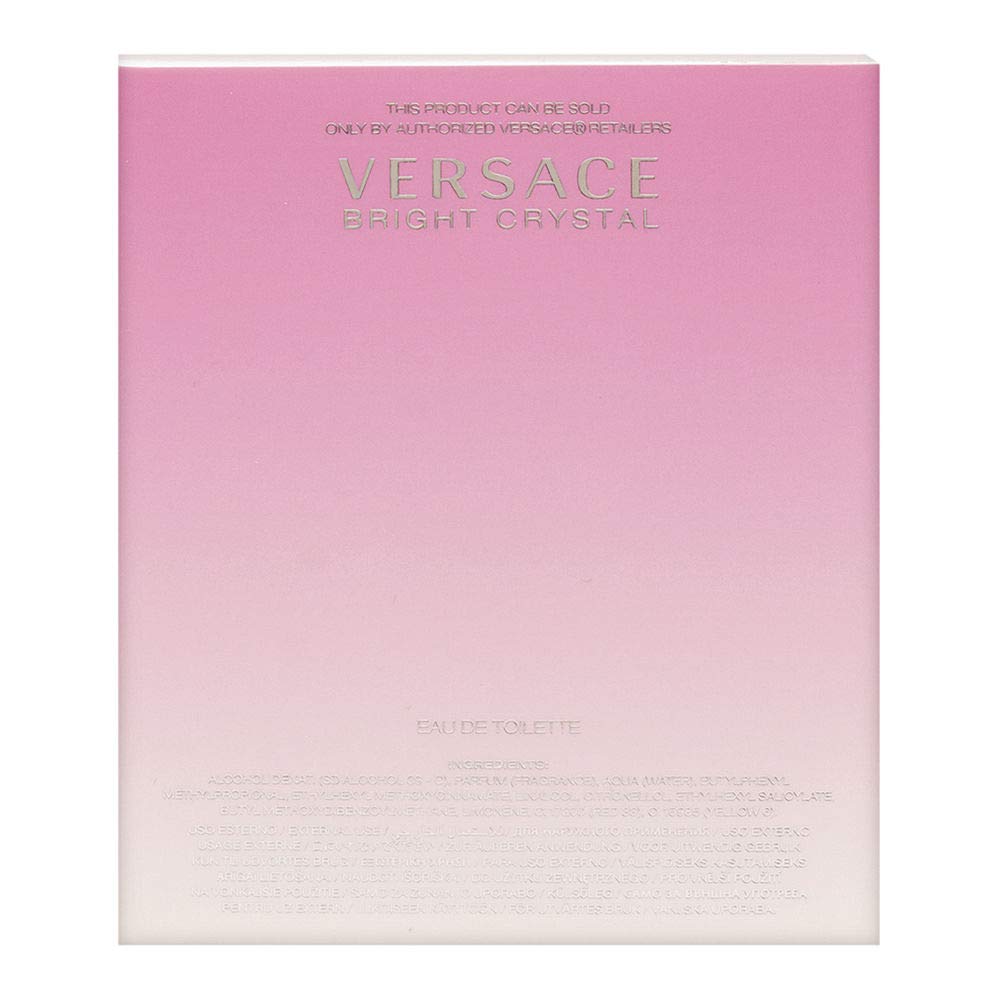 Versace Bright Crystal for Women Eau De Toilette Spray, Fresh, 0.3 Oz
