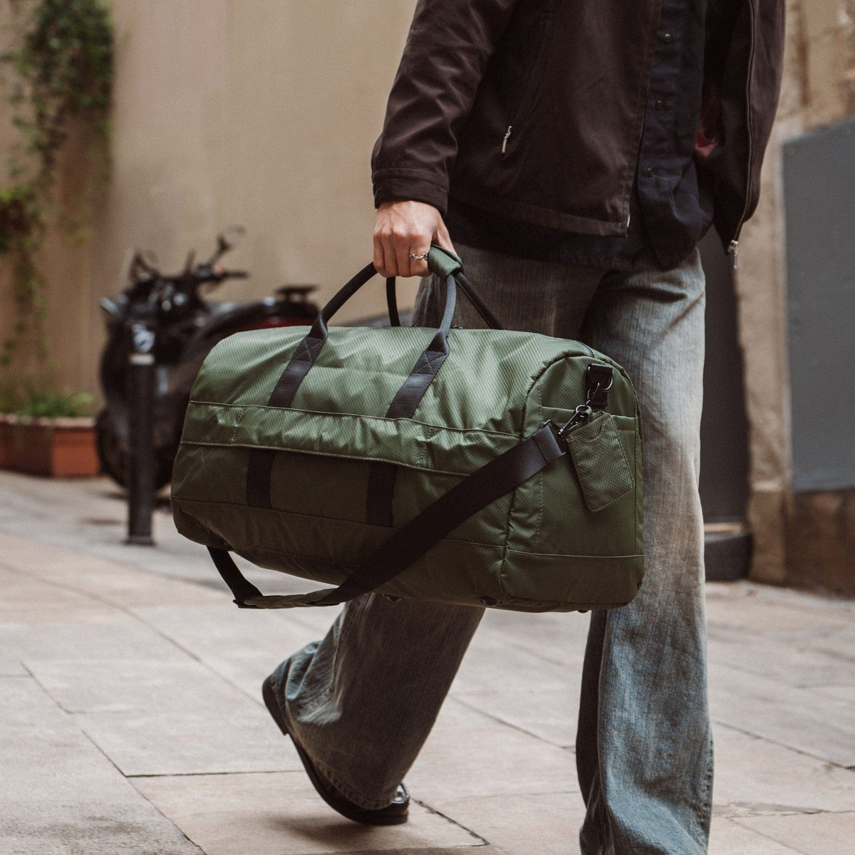 The Labadee Weekender | Waxed Canvas & Full-Grain Leather