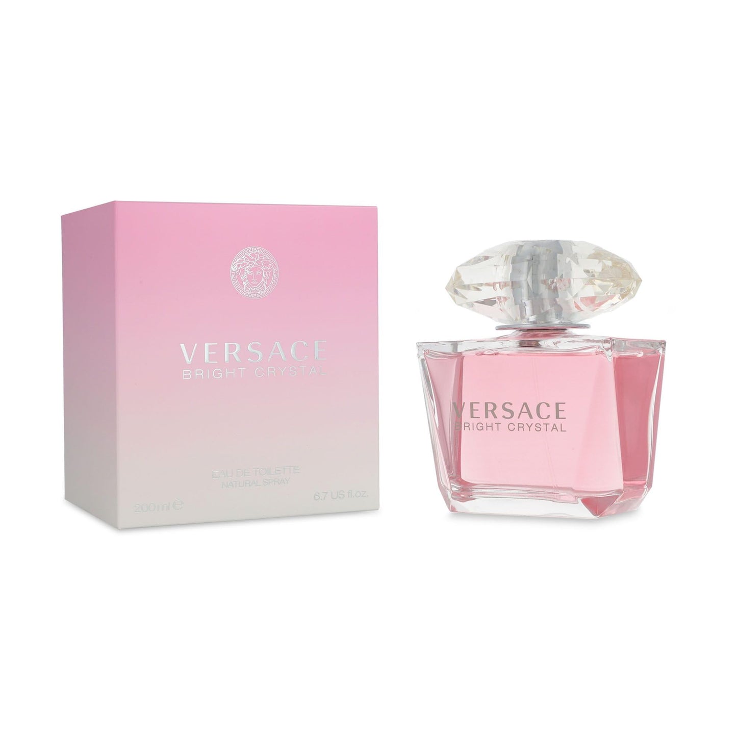Versace Bright Crystal for Women Eau De Toilette Spray, Fresh, 0.3 Oz