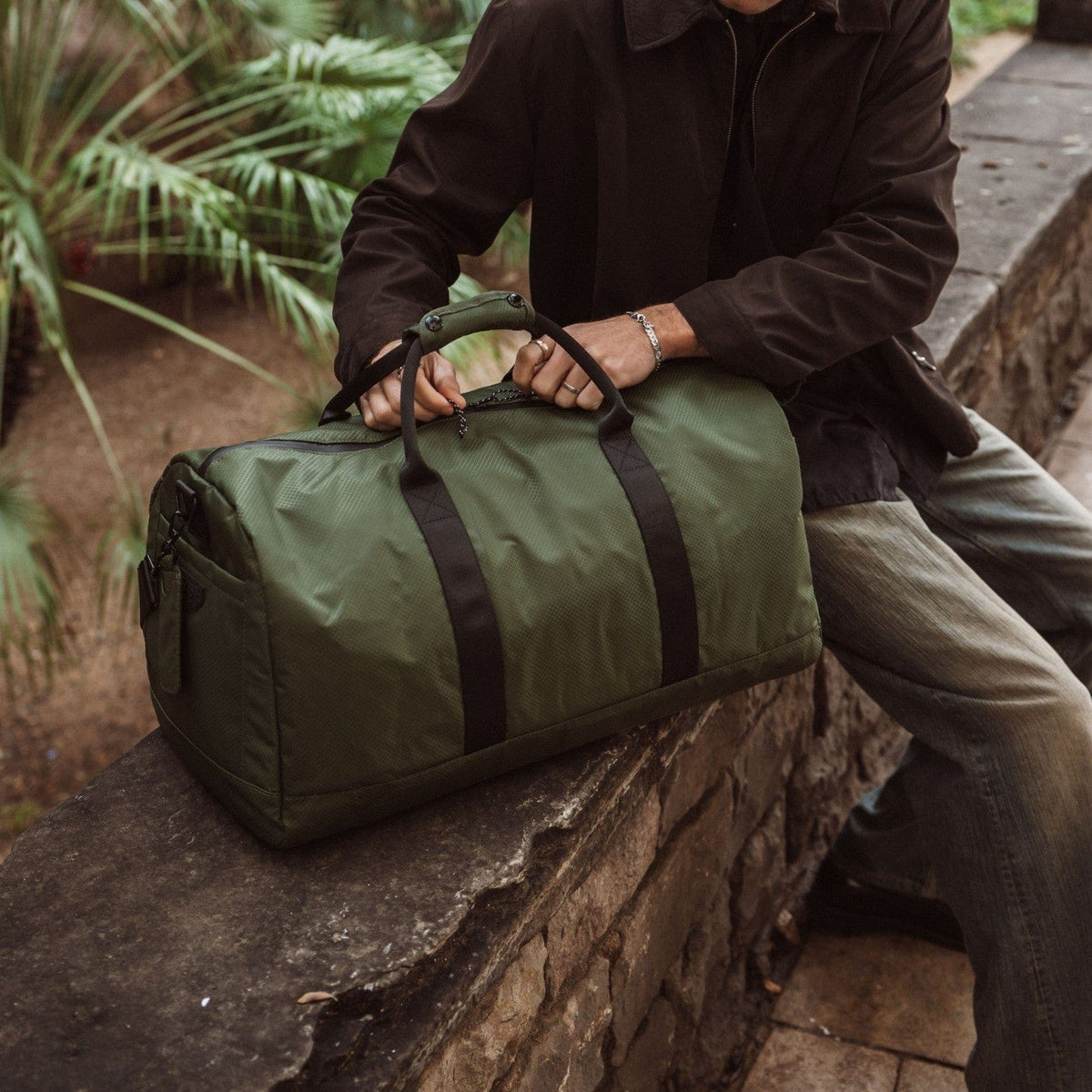 The Labadee Weekender | Waxed Canvas & Full-Grain Leather