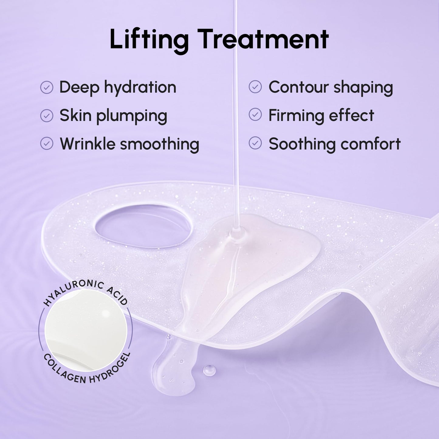 MAREE V Line Lifting Mask with 24K Gold – Deep Collagen Face Mask for Women – Jawline Shaper Mask with Retinol & Hyaluronic Acid – Neck Tightening & Firming - Double Chin Strap for Face Lift