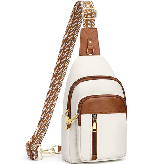 Anti Theft Crossbody Bags for Women RFID Sling Bag, Vegan Leather Cross Body Travel Purse for Women Men