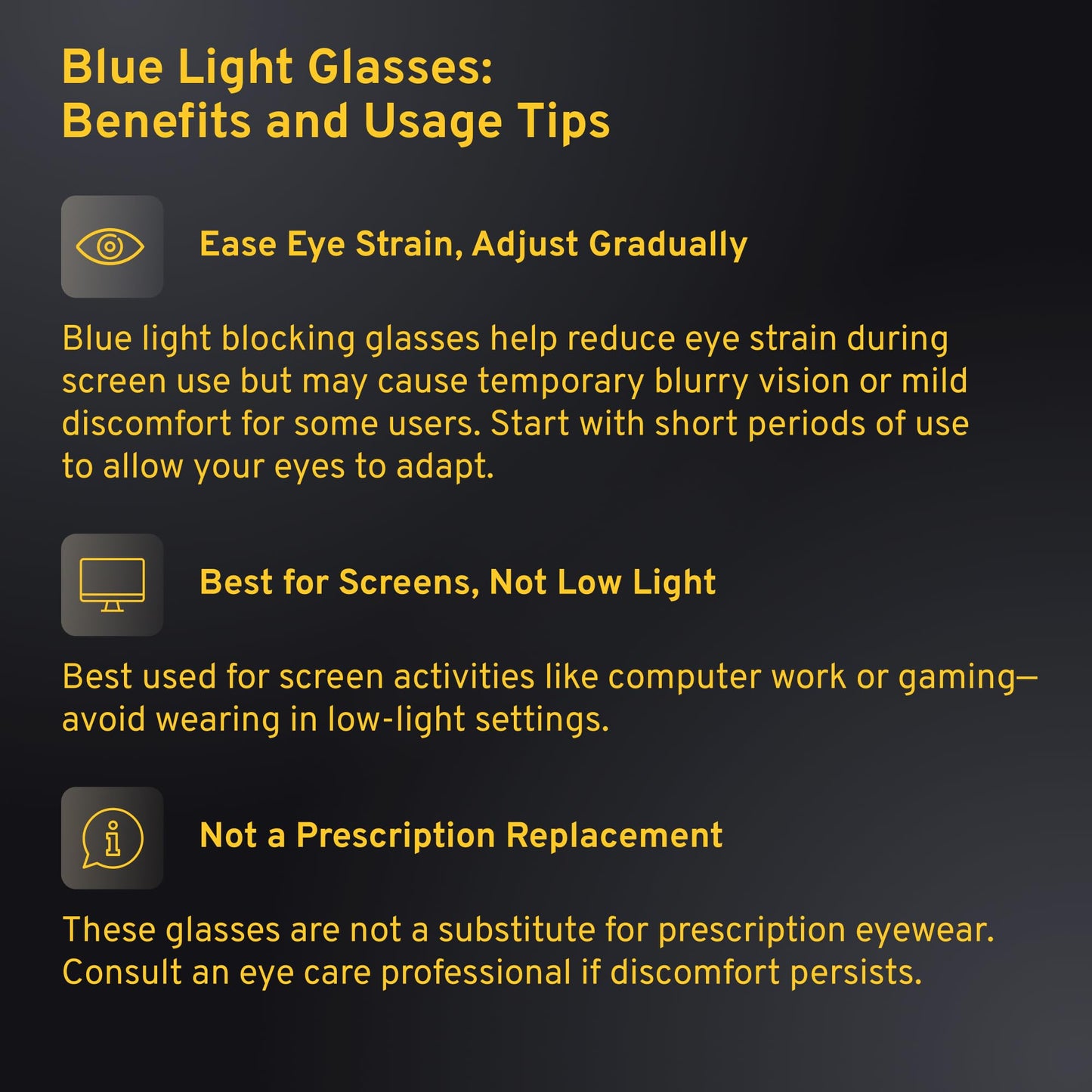 livho High Tech Blue Light Glasses - Advanced Blue Light Blocking Computer Glasses - Screen Fatigue & UV Protection