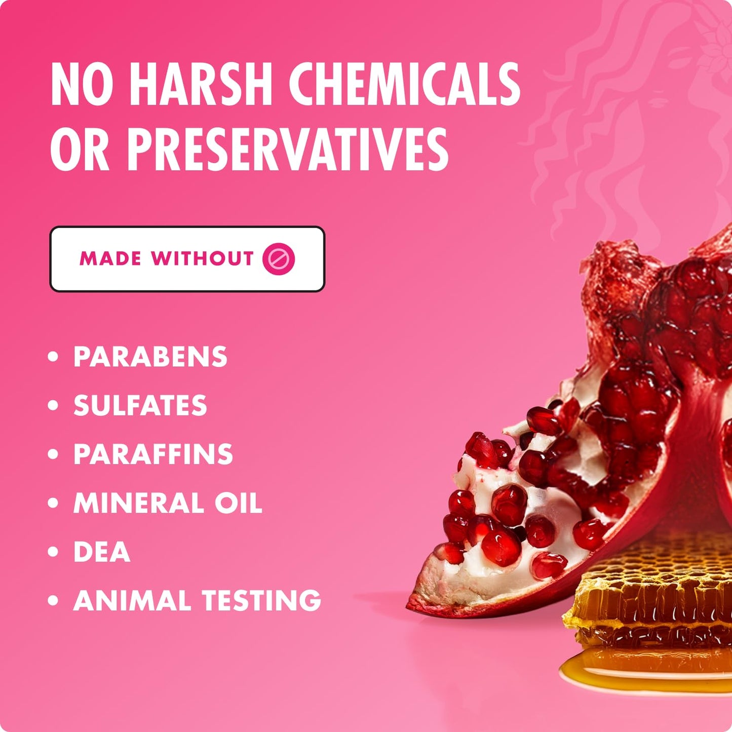 Pomegranate & Honey Curl Defining Mousse with Hold