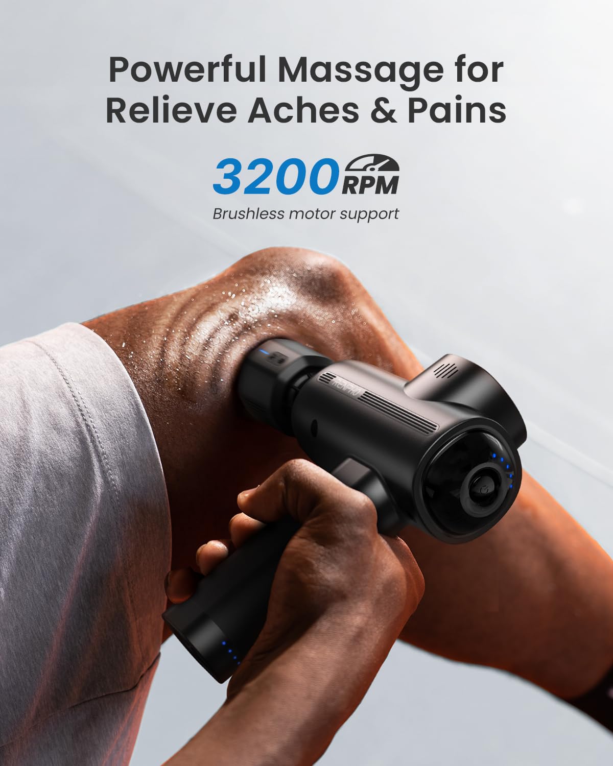 RENPHO Active Thermacool 2 Massage Gun with Heat and Cold, [2026 Upgraded] Handheld Percussion Deep Tissue Neck Back Muscle Massager, FSA Approved Gifts for Men Him Athletes Women Her HSA