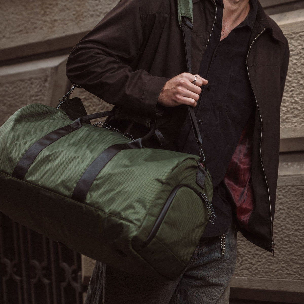 The Labadee Weekender | Waxed Canvas & Full-Grain Leather