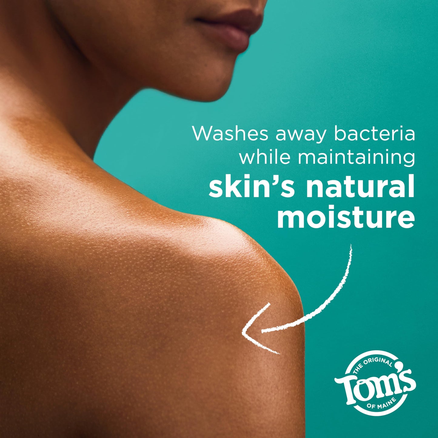 Tom’s of Maine Natural Beauty Bar Soap For Women and Men, Fragrance Free, Sensitive Skin, 5 oz Bar (Pack of 6)