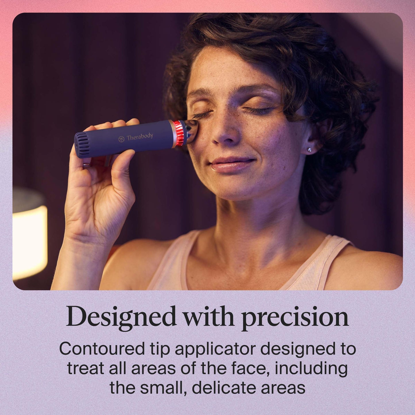 Therabody TheraFace Depuffing Wand – Cold and Heat Skincare Treatment to Depuff and Glow; Beauty Wand, Face Roller and Eye Massager for Eye Puffiness, Dark Circles and Skin Radiance (White)