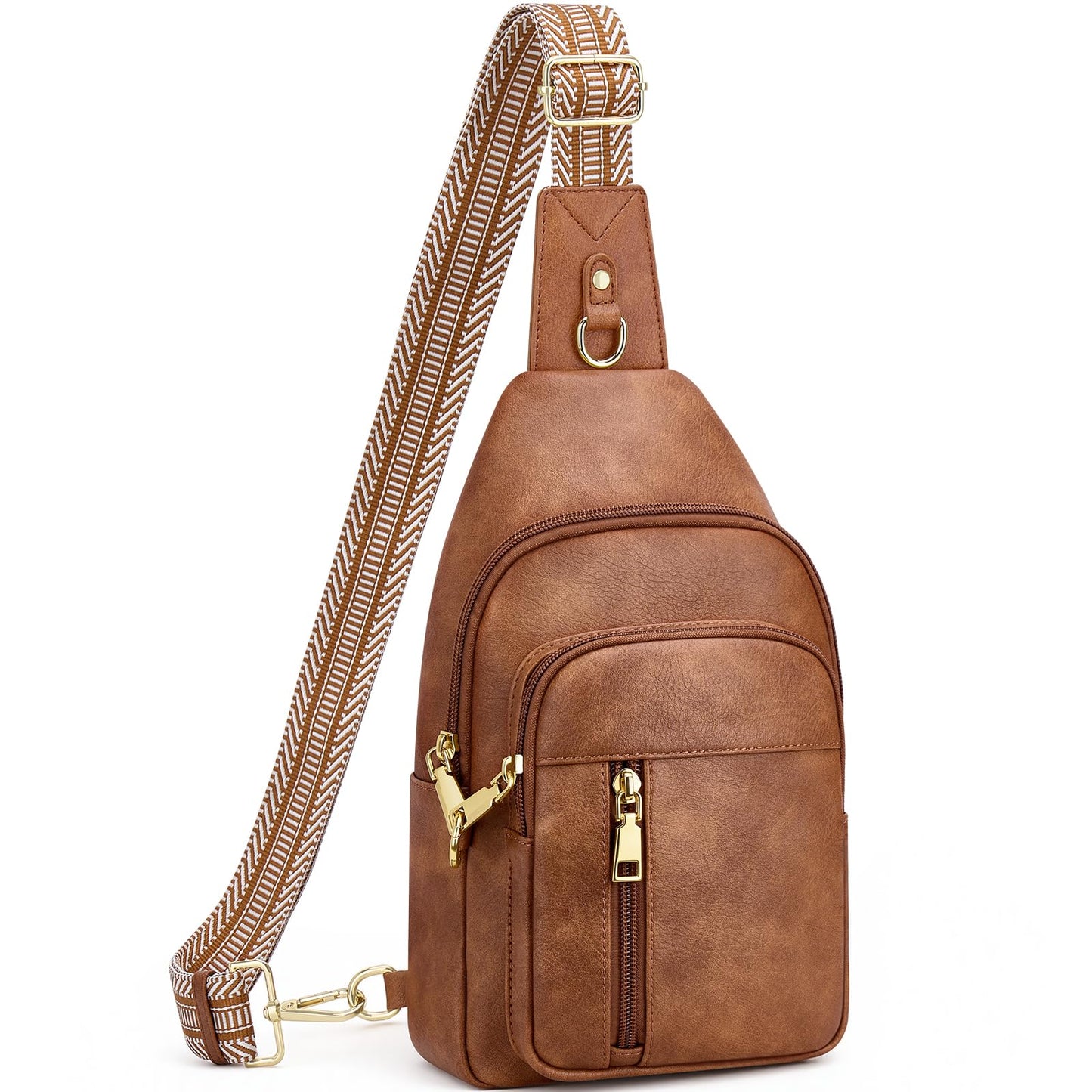 Anti Theft Crossbody Bags for Women RFID Sling Bag, Vegan Leather Cross Body Travel Purse for Women Men