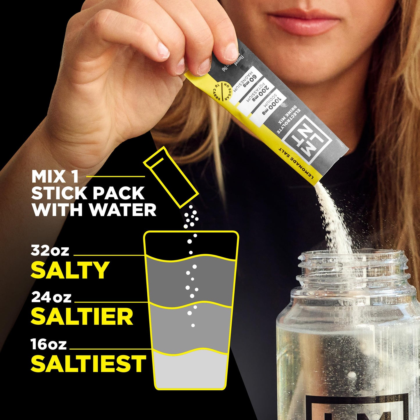 LMNT Zero Sugar Electrolytes - Raspberry Salt | Drink Mix | 30-Count