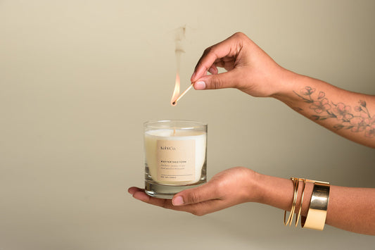 Apre Lapli luxury soy candle from Maison Creole Compass