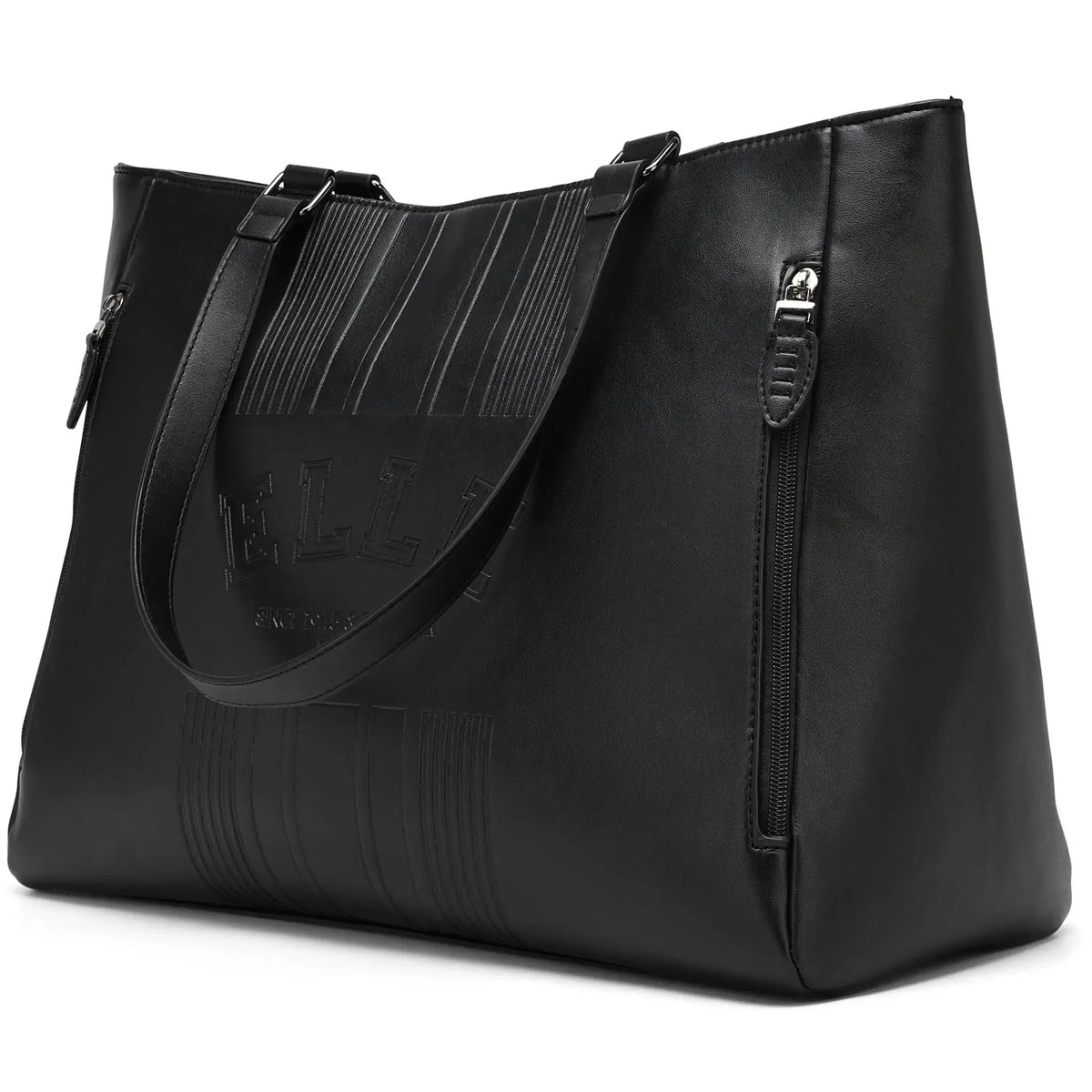 Roamer vegan leather weekender tote, view 7