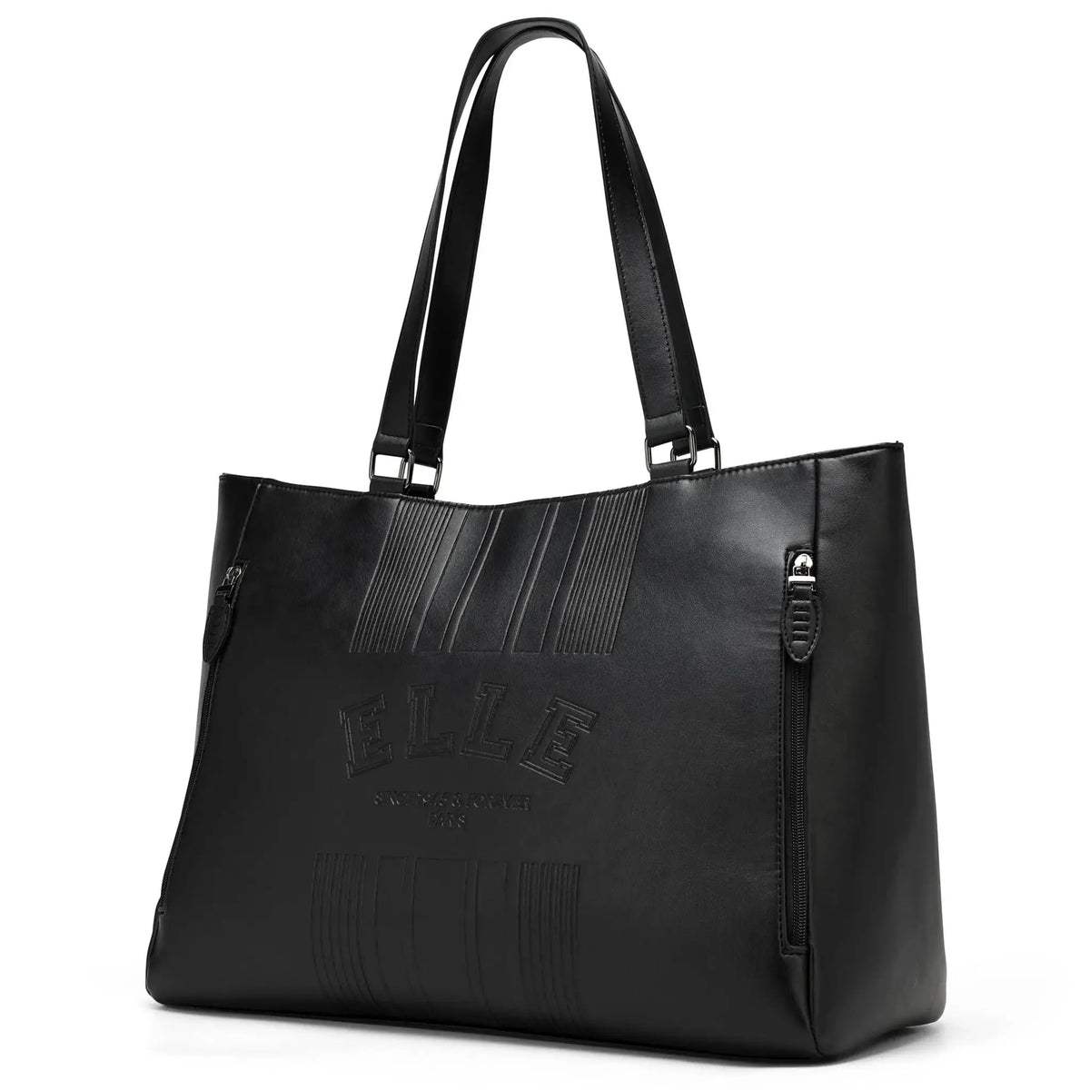 Roamer vegan leather weekender tote, view 9