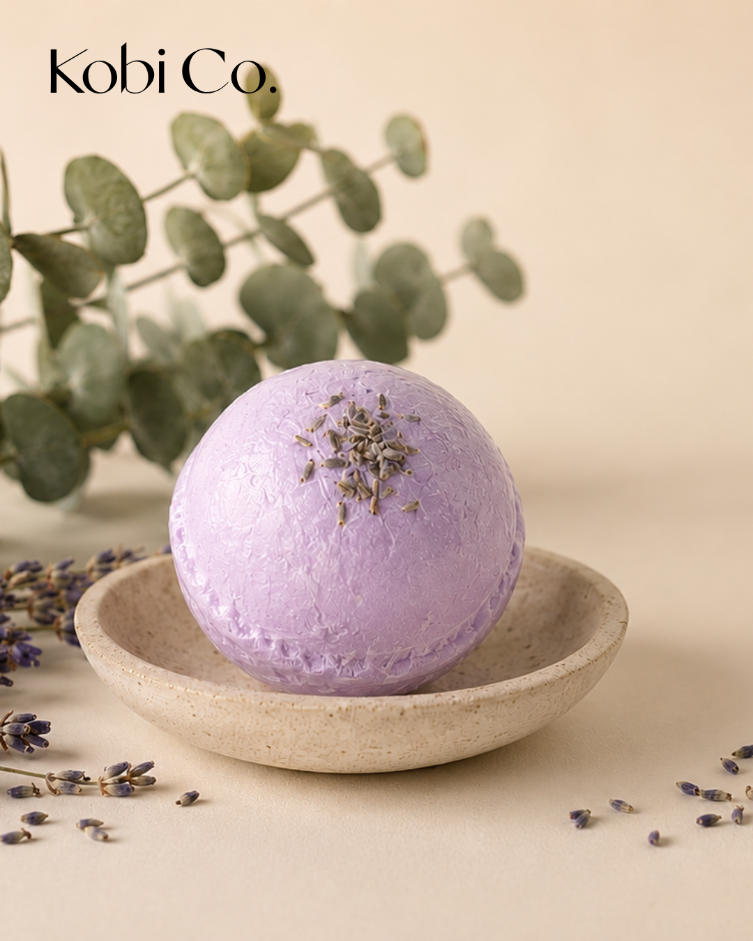PurpleReign lavender bath bomb