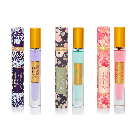 Private Reserve eau de toilette trio of three travel perfume sprays from Maison Creole Compass