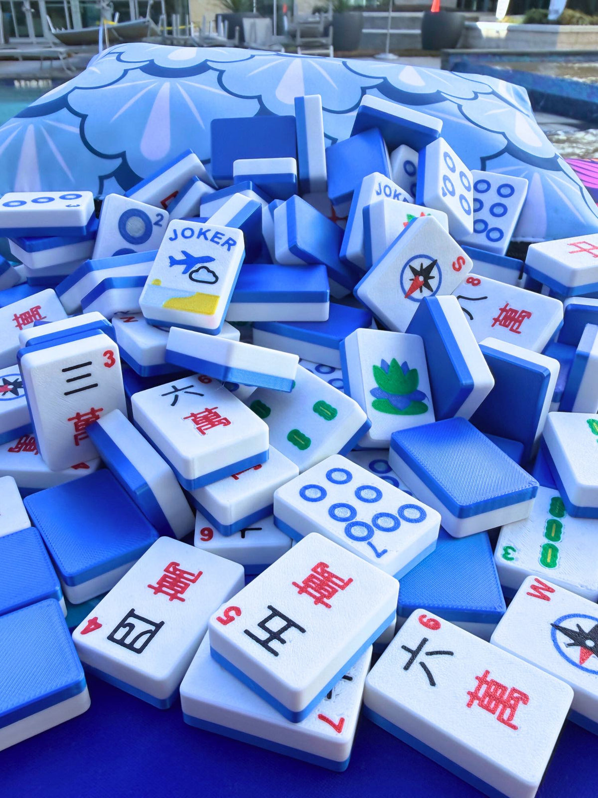 Compass mahjong set, view 5