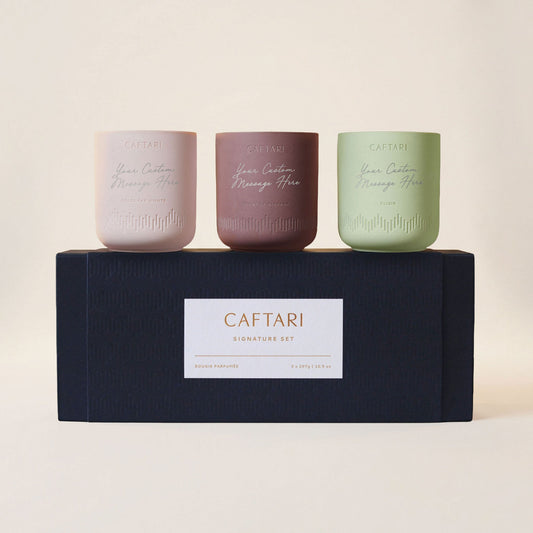 Signature Trio luxury candle gift set, view 2